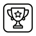 icon_entertainment_trophy_monochrome icon preview