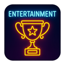icon_entertainment_trophy_neon icon preview