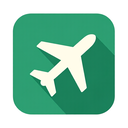 icon_environment_airplane_flat_design icon preview