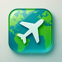 icon_environment_airplane_glassy icon preview