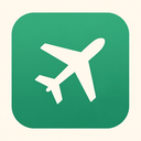 icon_environment_airplane_thin icon preview