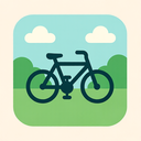 icon_environment_bicycle_flat_pastel icon preview