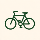 icon_environment_bicycle_line_art icon preview