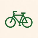 icon_environment_bicycle_minimalist icon preview