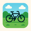 icon_environment_bicycle_modern icon preview
