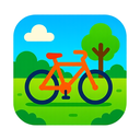 icon_environment_bicycle_vibrant_colors icon preview