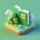 icon_environment_book_3d_isometric icon preview