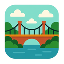 icon_environment_bridge_flat_design icon preview