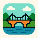 icon_environment_bridge_geometric icon preview