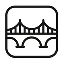 icon_environment_bridge_monochrome icon preview