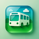 icon_environment_bus_glassy icon preview