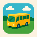 icon_environment_bus_origami icon preview