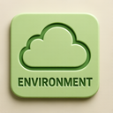 icon_environment_cloud_embossed icon preview