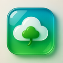 icon_environment_cloud_glassy icon preview