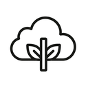 icon_environment_cloud_line_art icon preview