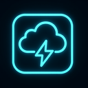 icon_environment_cloud_neon icon preview