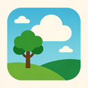 icon_environment_cloud_thin icon preview