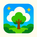 icon_environment_cloud_vibrant_colors icon preview