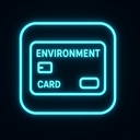 icon_environment_credit_card_neon icon preview