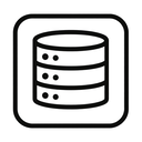 icon_environment_database_monochrome icon preview