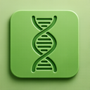 icon_environment_dna_strand_embossed icon preview
