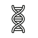 icon_environment_dna_strand_line_art icon preview
