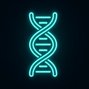 icon_environment_dna_strand_neon icon preview