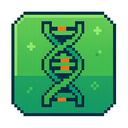 icon_environment_dna_strand_pixel_art icon preview