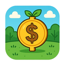icon_environment_dollar_sign_cartoon icon preview