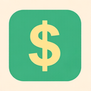 icon_environment_dollar_sign_flat_pastel icon preview