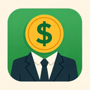 icon_environment_dollar_sign_formal icon preview