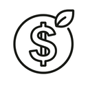 icon_environment_dollar_sign_line_art icon preview