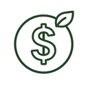 icon_environment_dollar_sign_minimal_outline icon preview