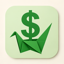 icon_environment_dollar_sign_origami icon preview