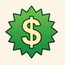 icon_environment_dollar_sign_sharp_edges icon preview
