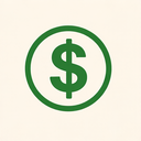 icon_environment_dollar_sign_simplified icon preview