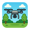 icon_environment_drone_cartoon icon preview