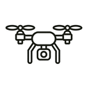icon_environment_drone_line_art icon preview