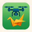 icon_environment_drone_origami icon preview