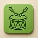 icon_environment_drum_embossed icon preview