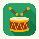 icon_environment_drum_flat_design icon preview