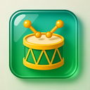 icon_environment_drum_glassy icon preview