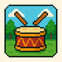 icon_environment_drum_pixel_art icon preview