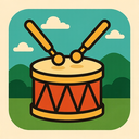 icon_environment_drum_retro icon preview