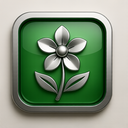 icon_environment_flower_metallic icon preview