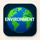icon_environment_globe_digital_glitch icon preview
