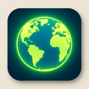 icon_environment_globe_glow_effect icon preview
