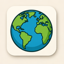 icon_environment_globe_iconic icon preview