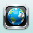 icon_environment_globe_metallic icon preview