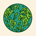 icon_environment_globe_organic_pattern icon preview